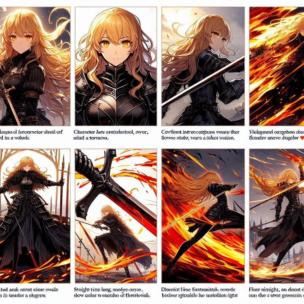 エリザベスのキャラクターシート風集