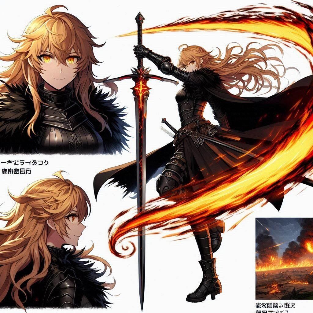 エリザベスのキャラクターシート風集