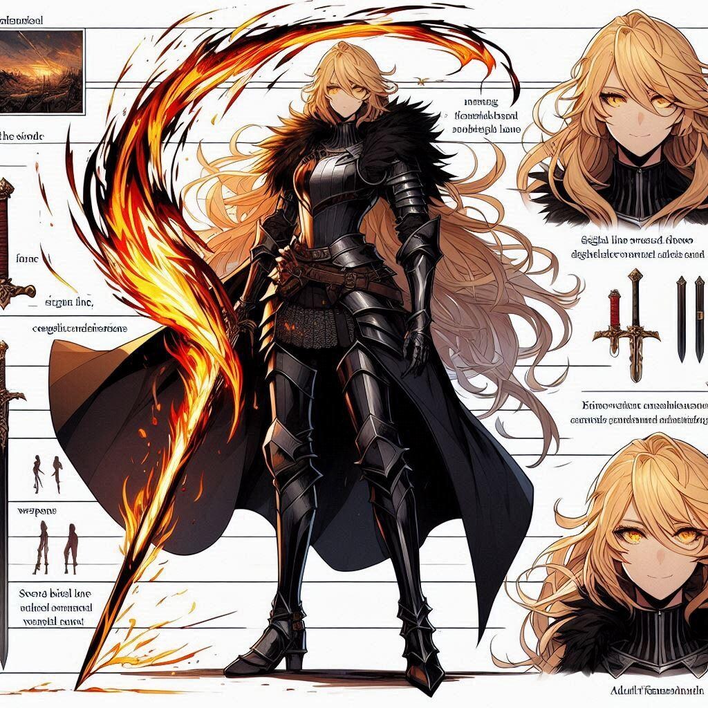 エリザベスのキャラクターシート風集