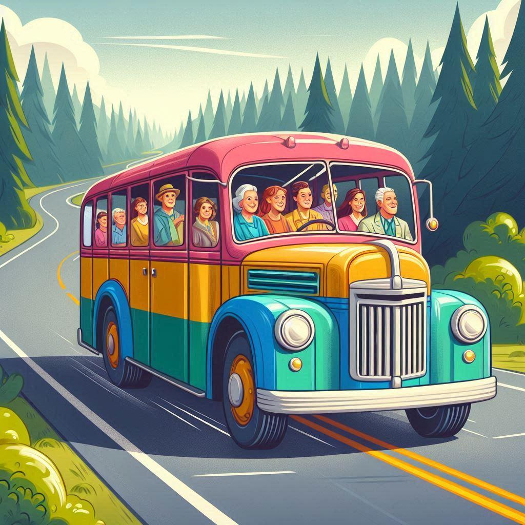 ボンネットバス | の人気AIイラスト・グラビア