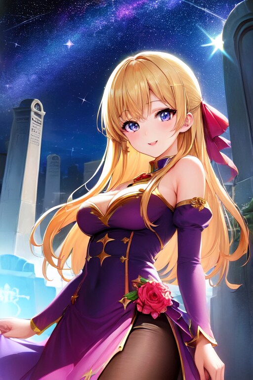 月と星々の光