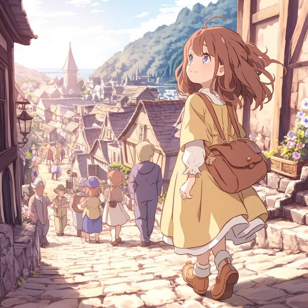 街中の女の子 Girls in town