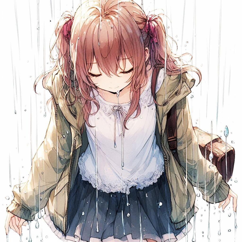 少女／雨