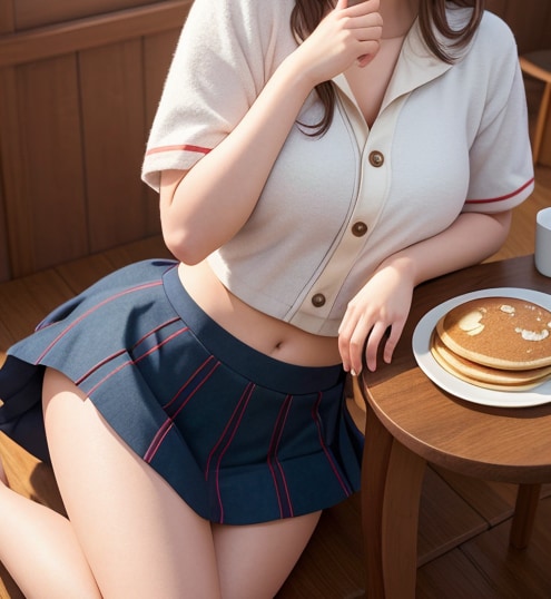 むっちり太もも
