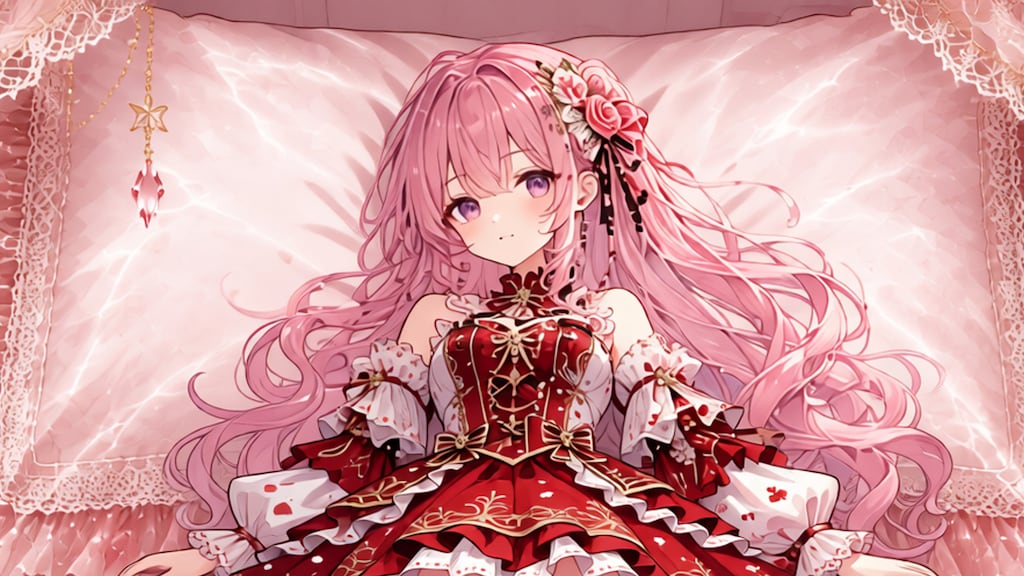 赤髪少女とドレス　その5
