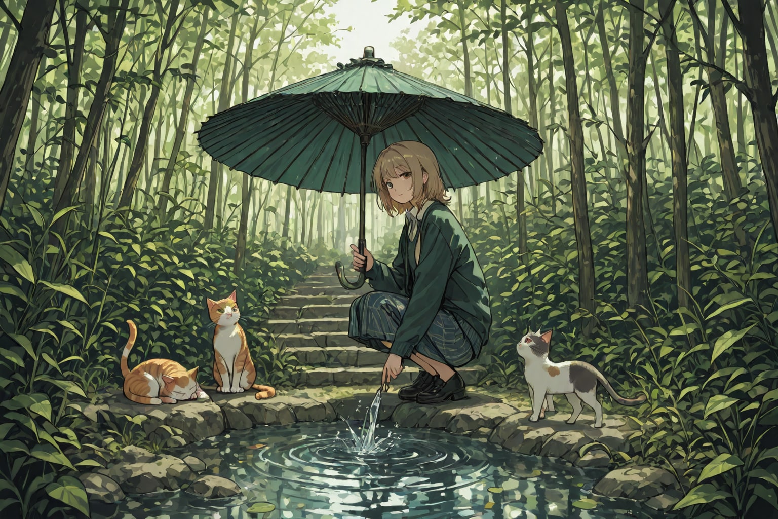 猫は液体である | の人気AIイラスト・グラビア