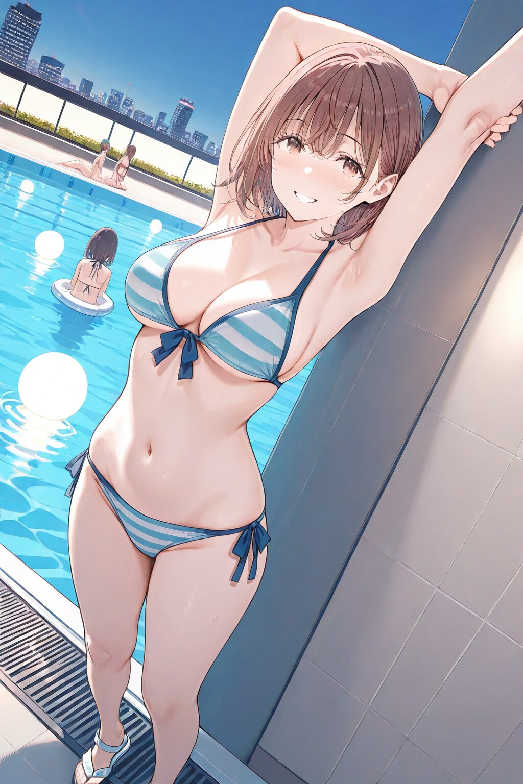 ノノカのプールサイドグラビア✨