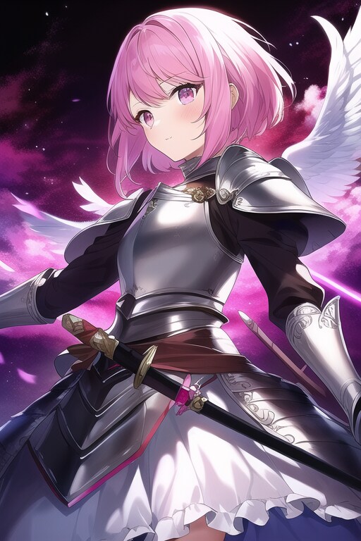 桃色の騎士