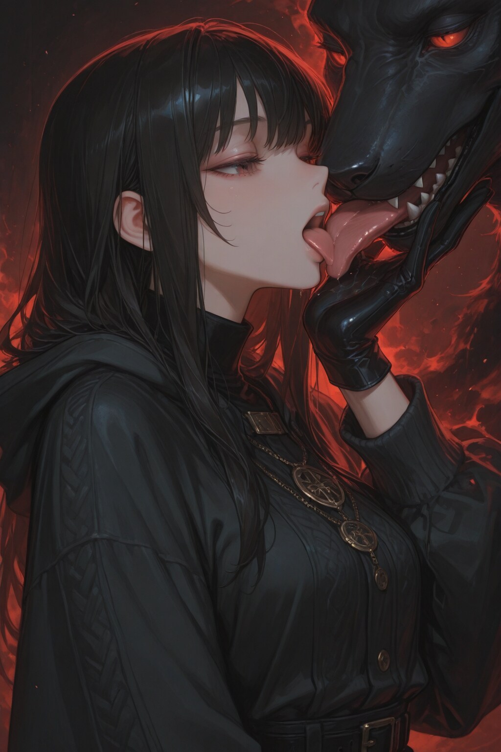 舐める