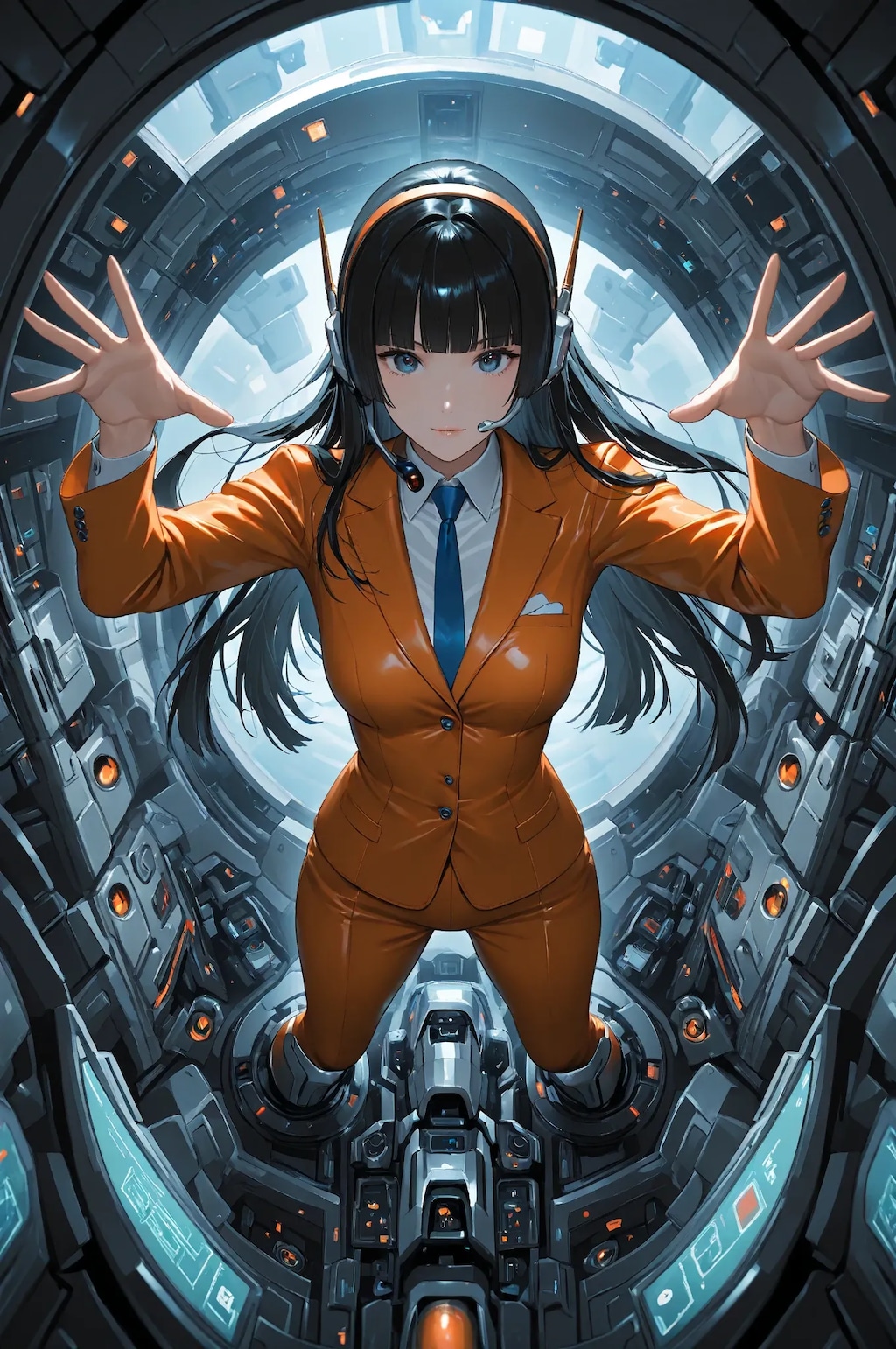 あたしの操縦見てて！