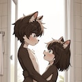 お風呂っぽい場所で 2枚目