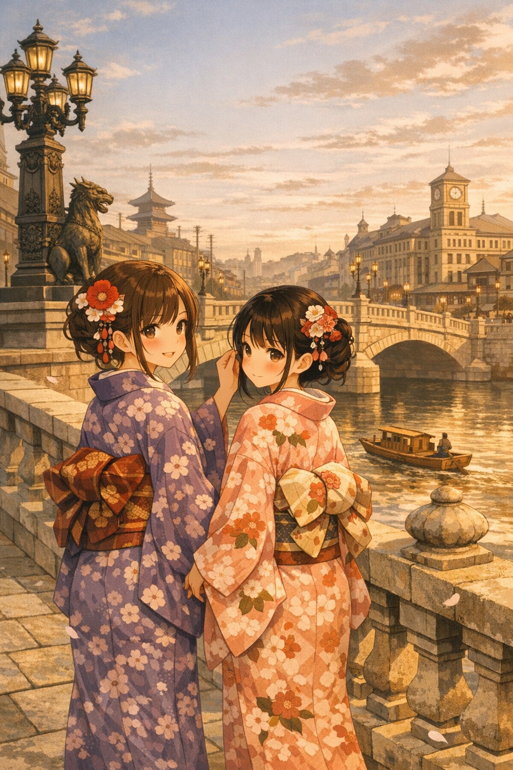 日本橋開通記念日（明治44年の春）