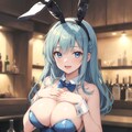 青髪はべはべ 2枚目