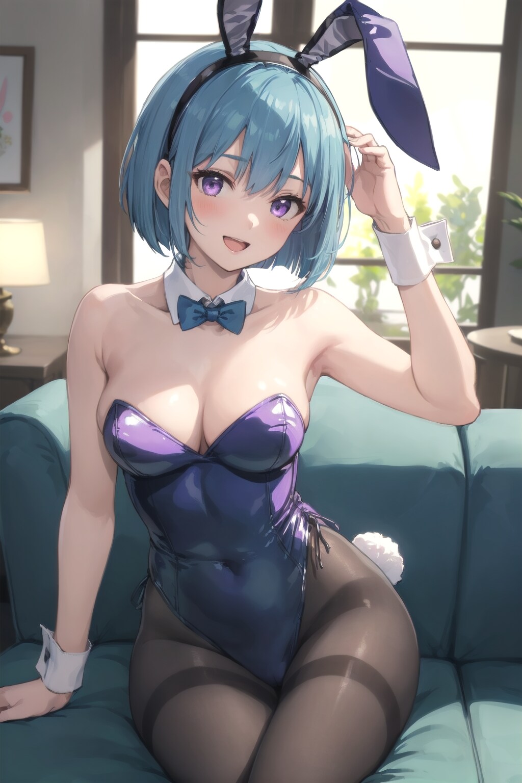 青髪はべはべ