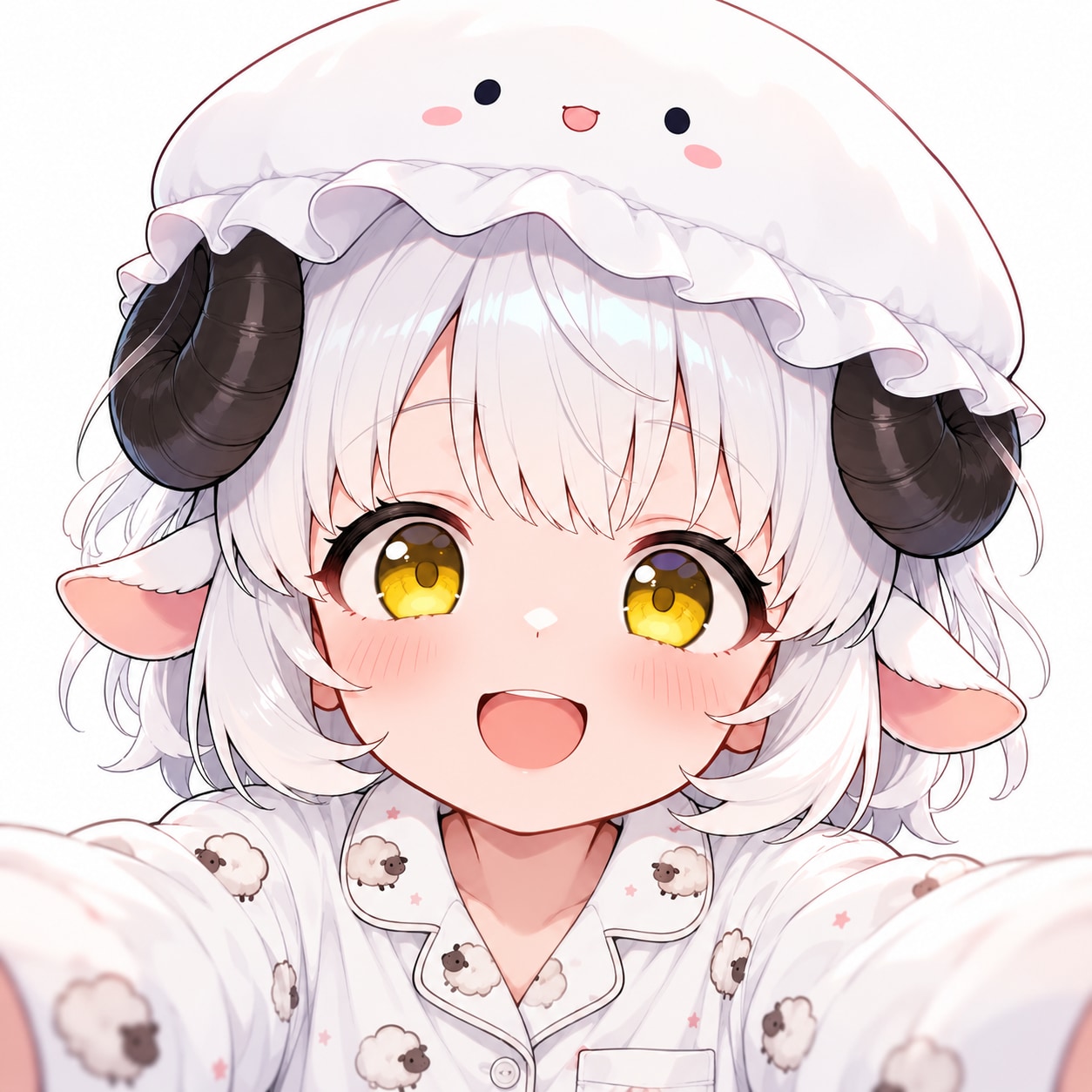 メイちゃんのナイトキャップ♡ | の人気AIイラスト・グラビア