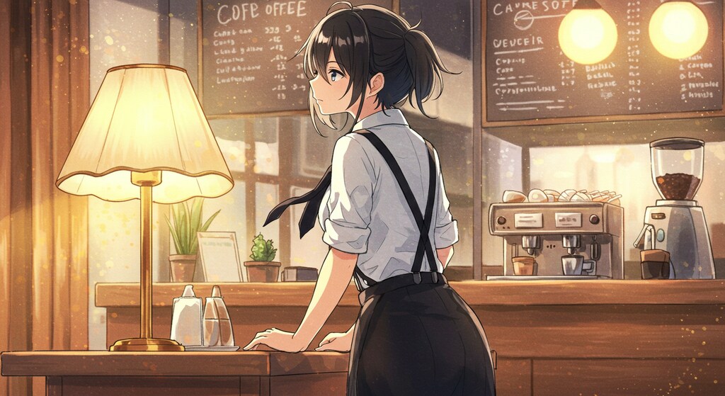 ウェイトレスの少女49