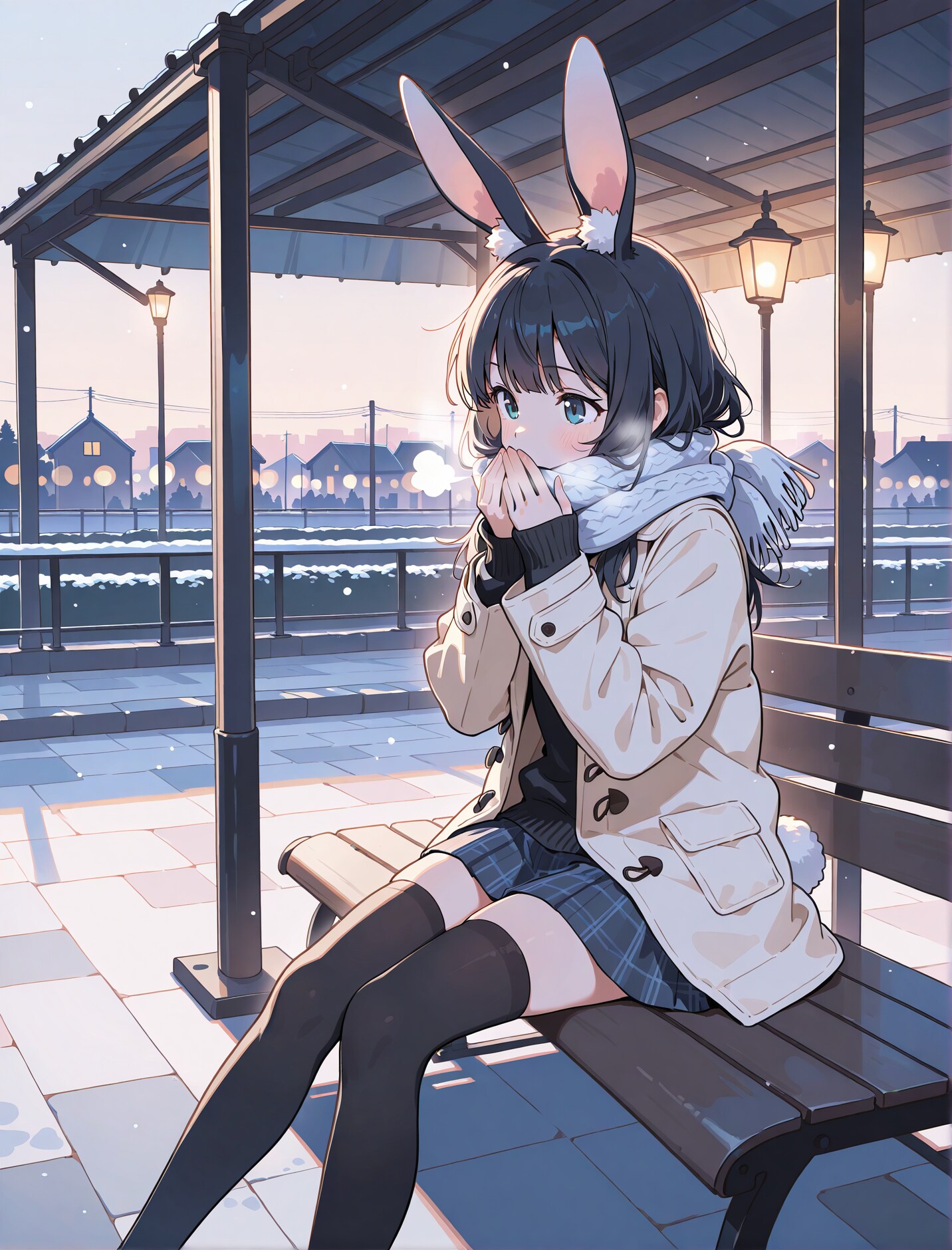 寒いな🐇🐇🐇