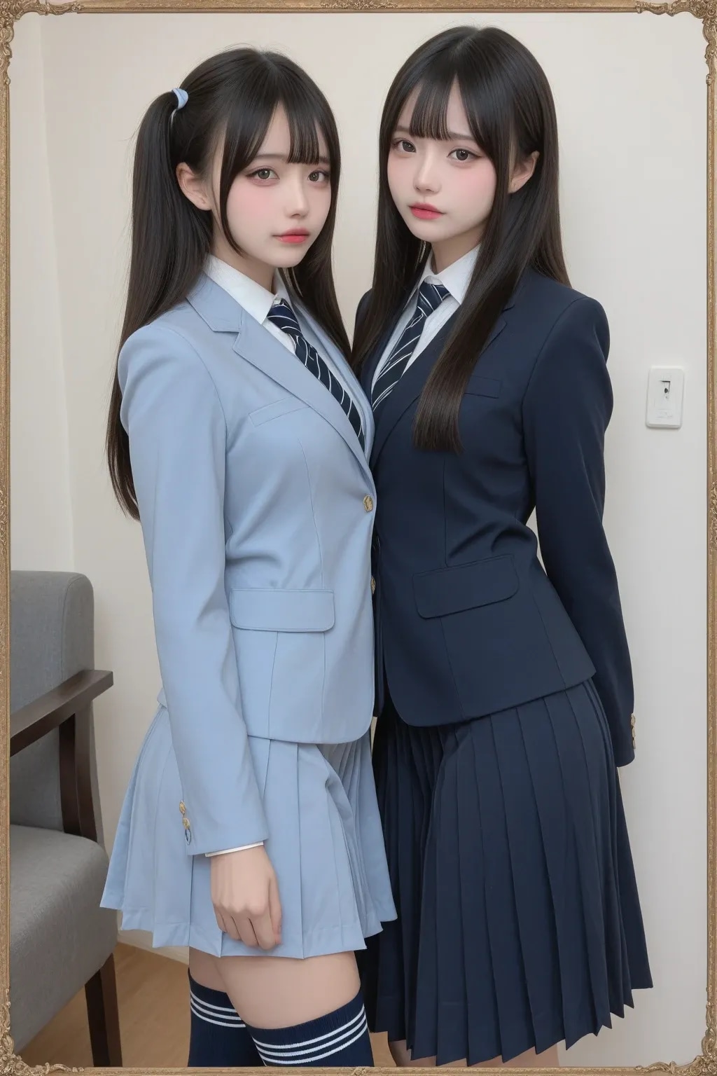 清楚お嬢様女子高校の地雷系ちゃん《SeaArt》