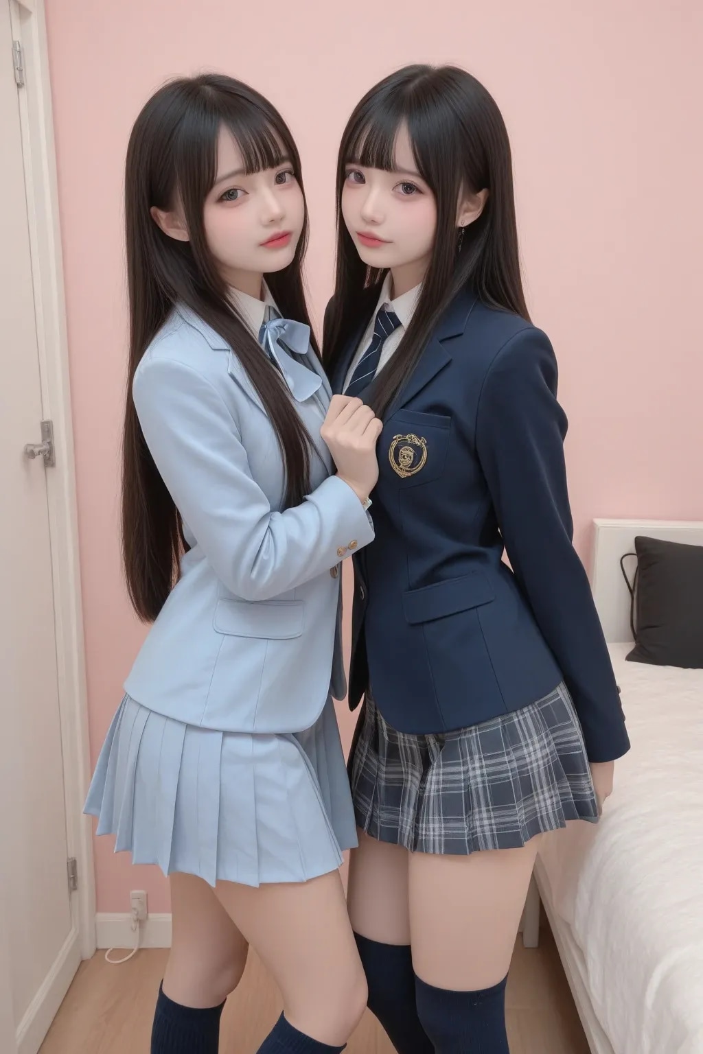 清楚お嬢様女子高校の地雷系ちゃん《SeaArt》