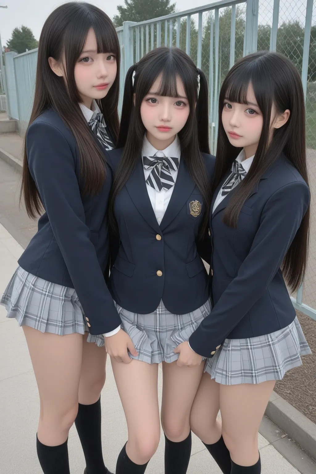 清楚お嬢様女子高校の地雷系ちゃん《SeaArt》