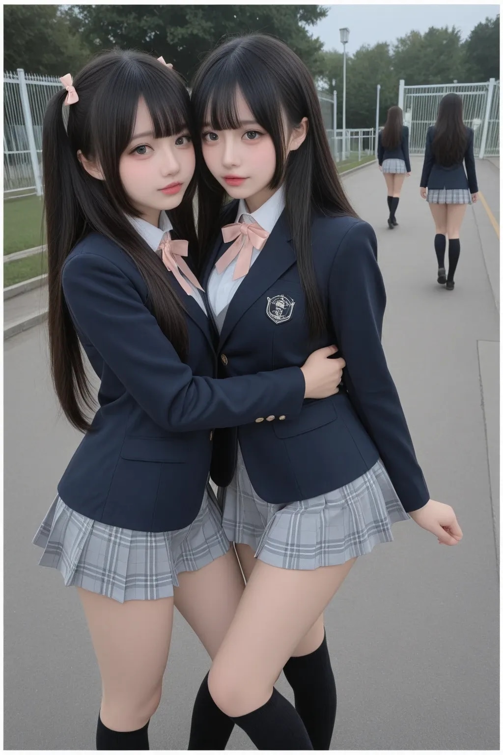 清楚お嬢様女子高校の地雷系ちゃん《SeaArt》