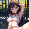 着衣緊縛【テニスウェア】 4枚目