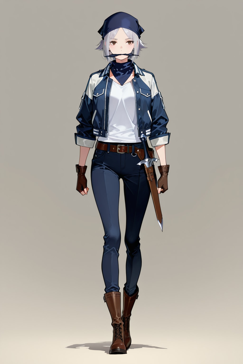 銀髪のトレジャーハンター | の人気AIイラスト・グラビア