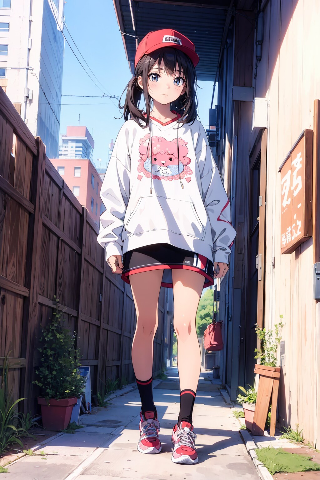 スニーカーと靴下