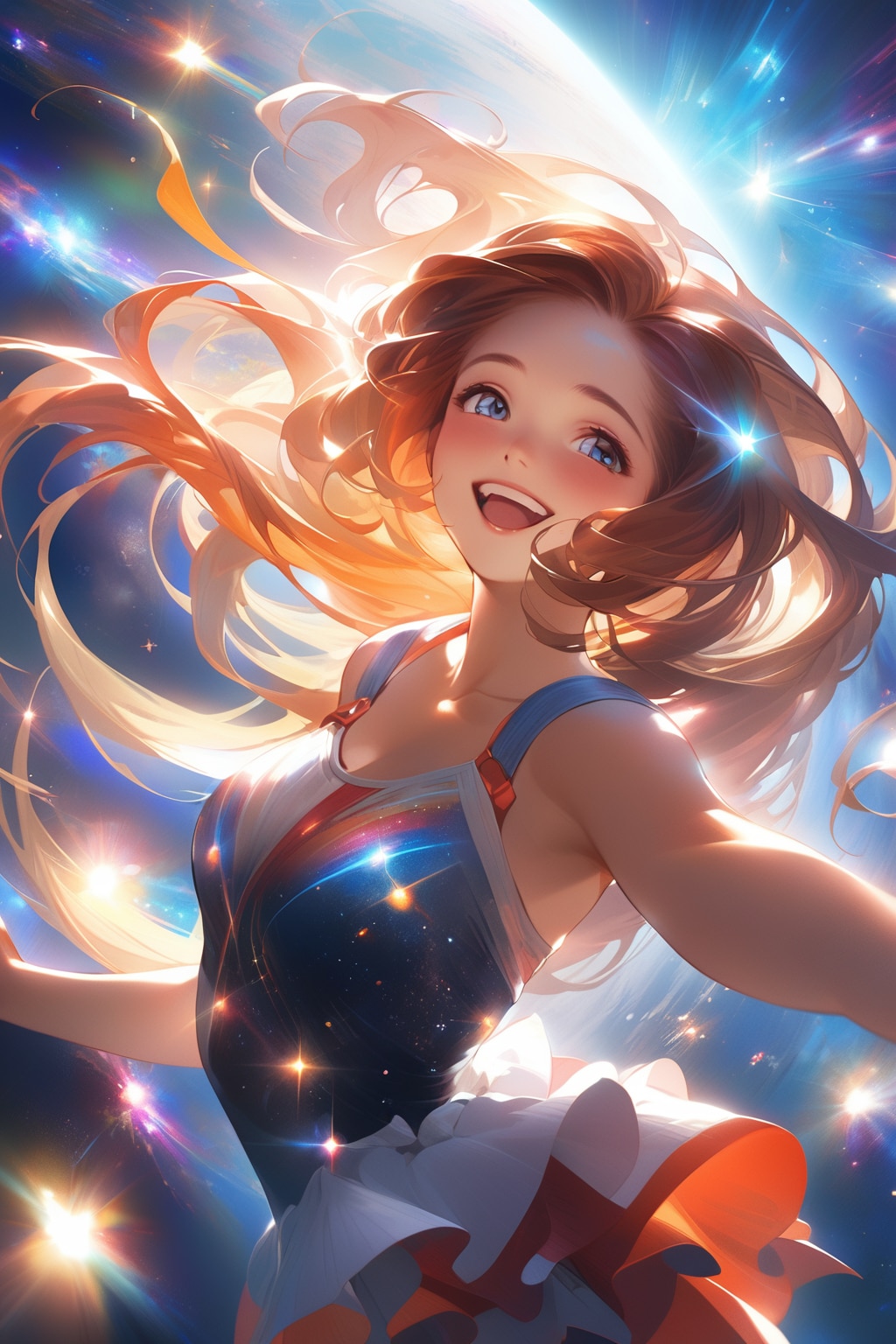 舞う女の子