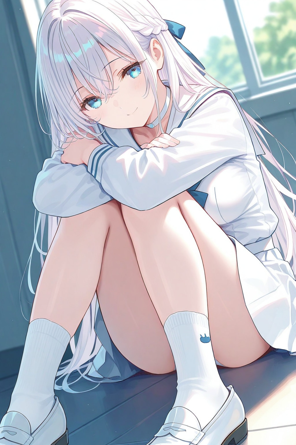 ピュアホワイトな女子高生