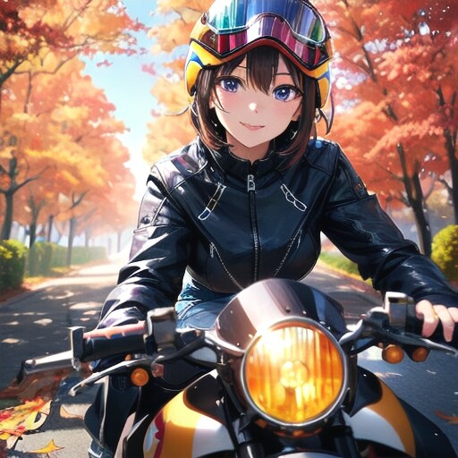 バイクツーリング | の人気AIイラスト・グラビア