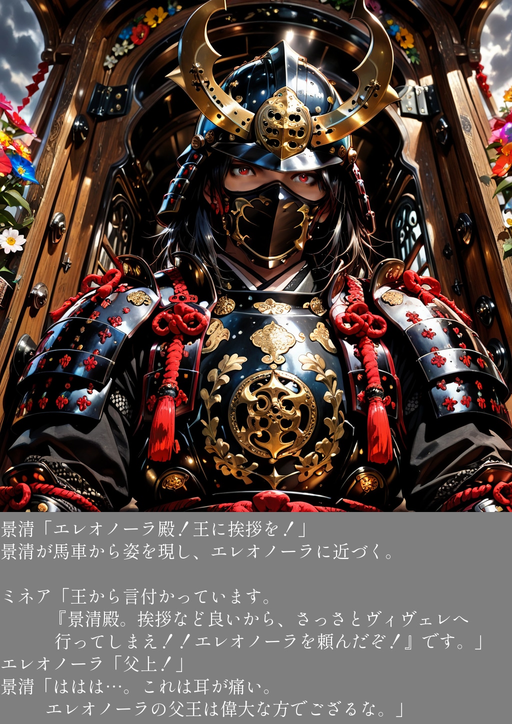 赤目の魔女　百花の棺、血潮の鎧⑥