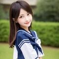 111　伝統的セーラー服に挑む 2枚目