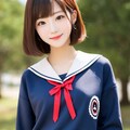 111　伝統的セーラー服に挑む 3枚目