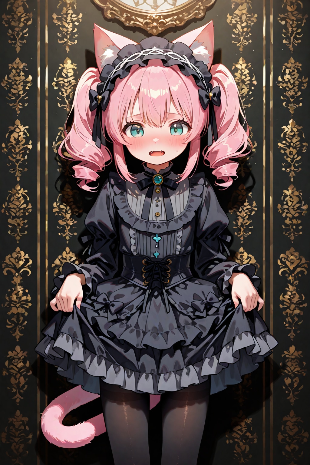 今日二回目の猫耳ピンクちゃん | の人気AIイラスト・グラビア