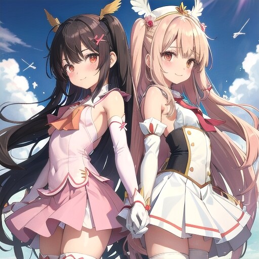 魔法少女 | の人気AIイラスト・グラビア