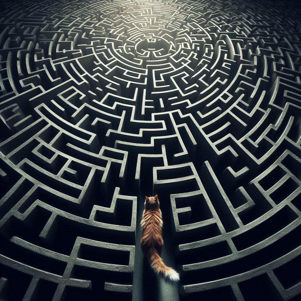猫と迷路