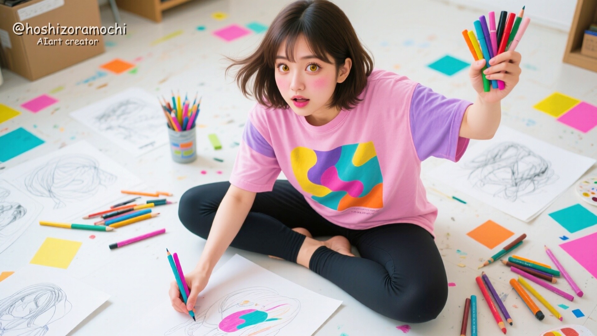 🌸カオスから生まれる秩序 | の人気AIイラスト・グラビア