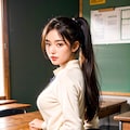 ね？わからない所があるんだ…。ここなんだけど？おしえて♡ 5枚目
