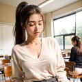ね？わからない所があるんだ…。ここなんだけど？おしえて♡ 12枚目