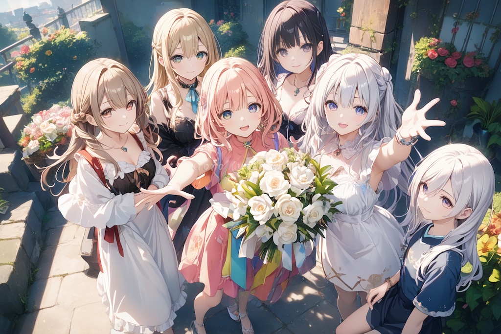 ブーケトスのお裾分け