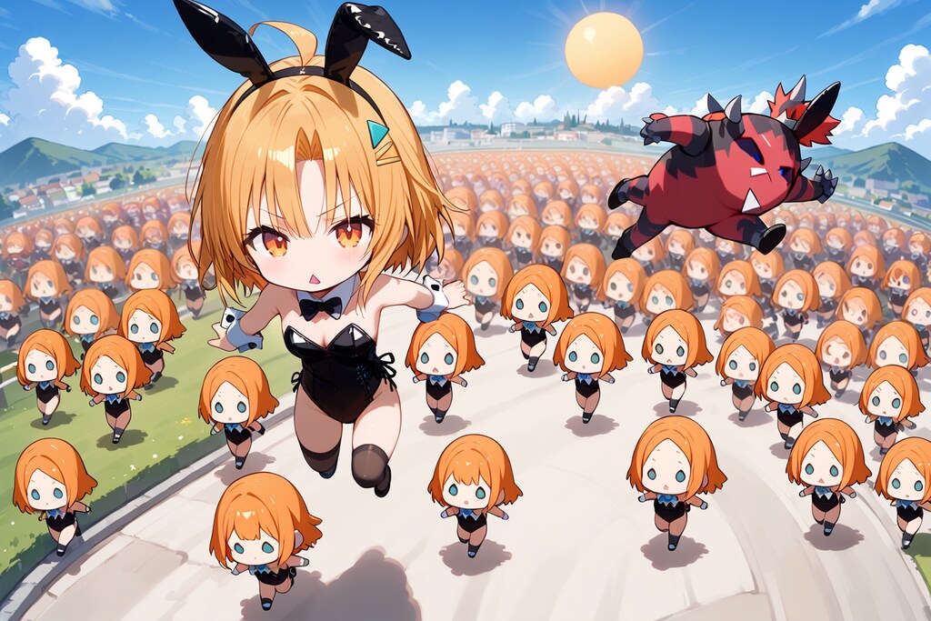 増殖バニガソレイユちゃん