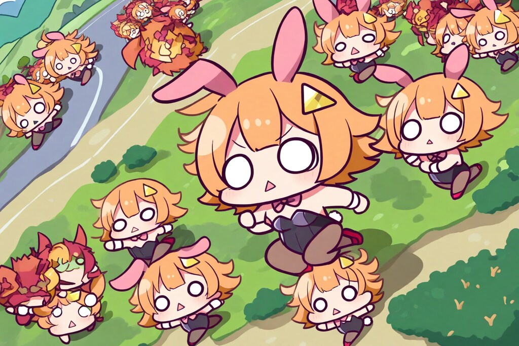 増殖バニガソレイユちゃん