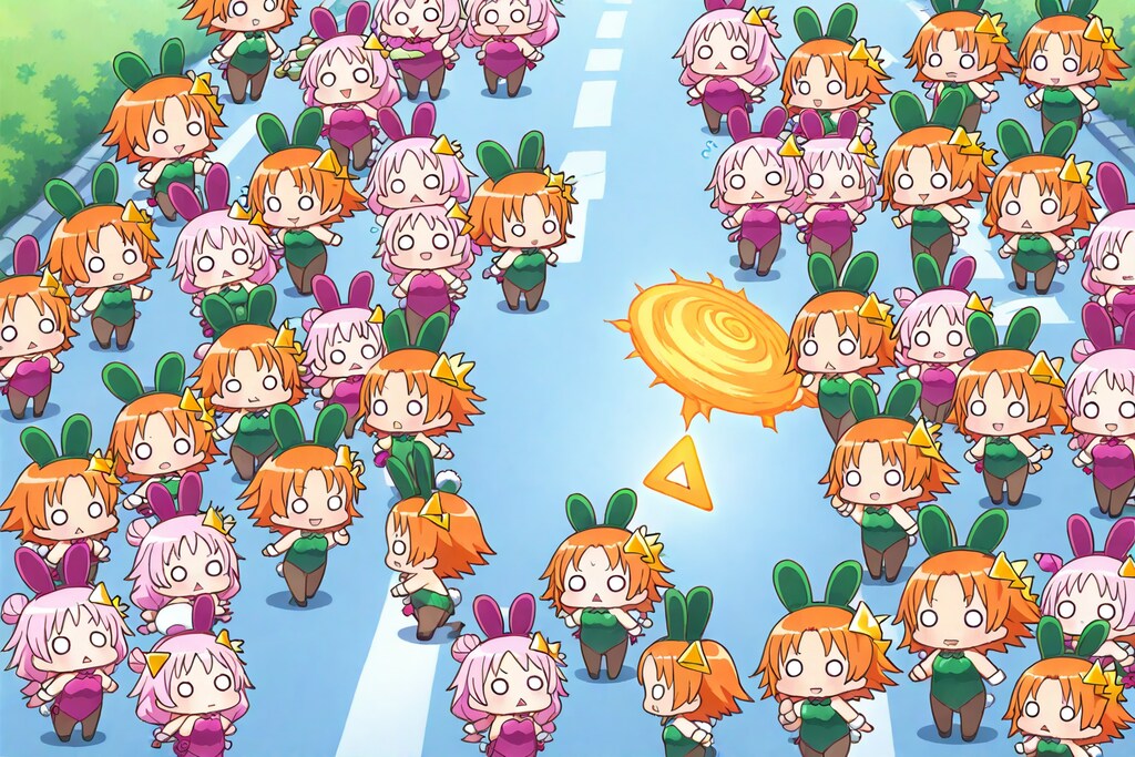 増殖バニガソレイユちゃん