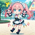 DAISYでお試しピンク髪ちゃん 2枚目