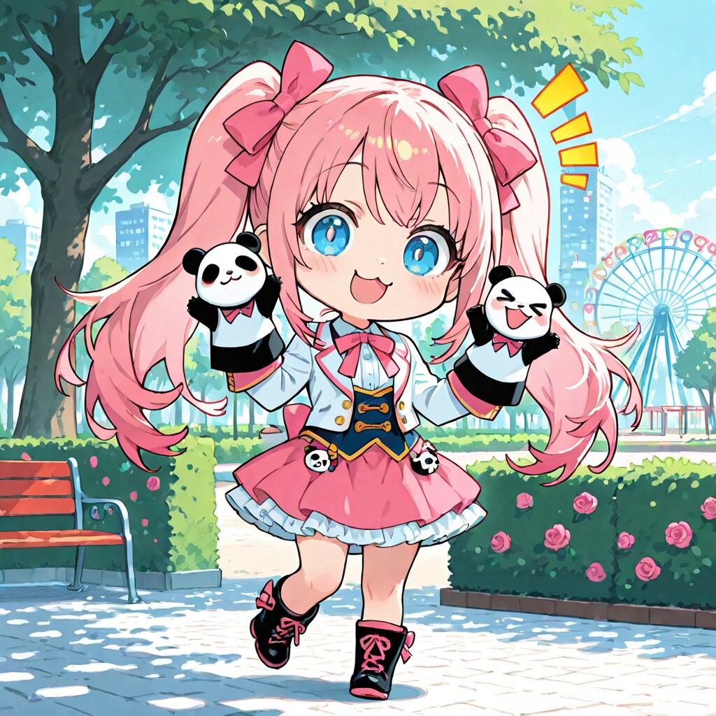 DAISYでお試しピンク髪ちゃん