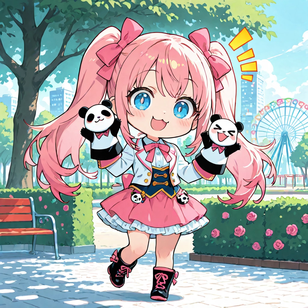DAISYでお試しピンク髪ちゃん