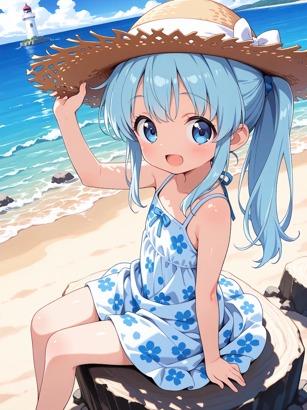 麦わらあおいちゃん