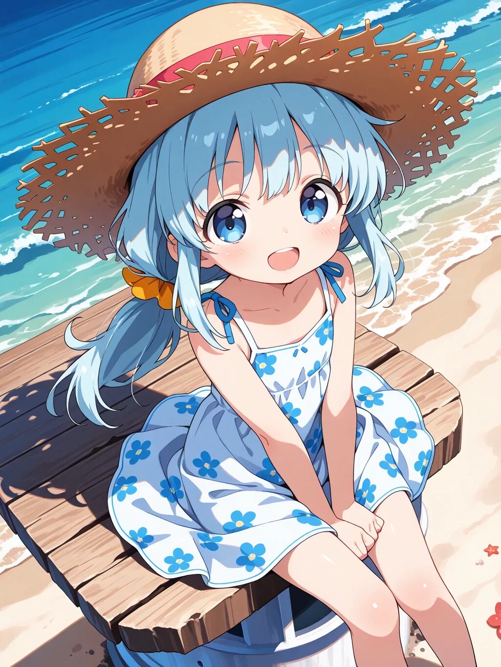 麦わらあおいちゃん