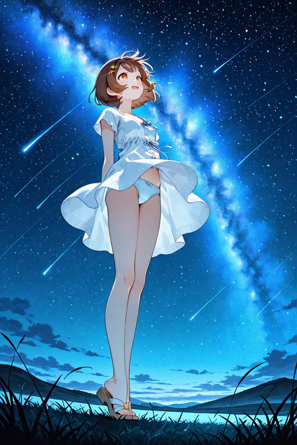 今日は星がきれいね